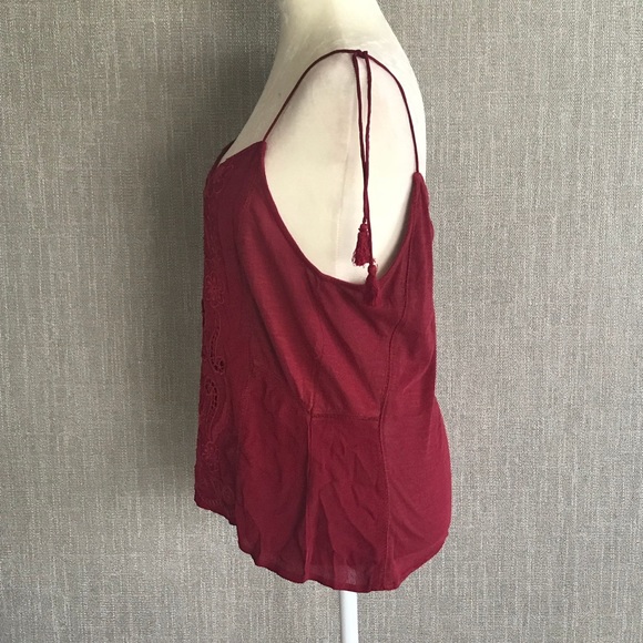 LUCKY BRAND Embroidered Spaghetti Strap Cami Top - Picture 6 of 6